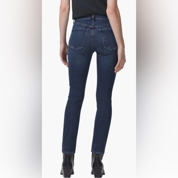 Citizens of Humanity Mid Rise Skinny Jeans, Indigo Color, Sz 26 or Sz 2 - Picture 2 of 14